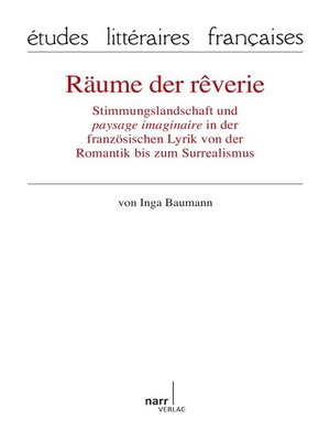 cover image of Räume der rêverie